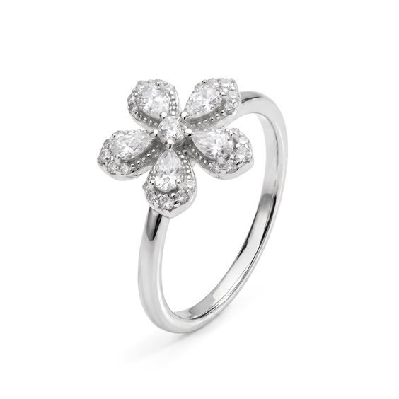 Anello Brosway Donna FANCY - INFINITE WHITE in Argento FIW194 - FIW194